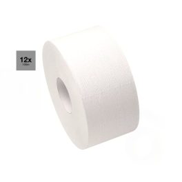 Toalettpapír 19cm 2r.x16g 12db 100m 9x23cm/439lap FEHÉR 
