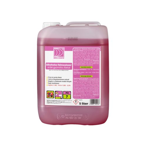 Brilliance® Mop cu alcool, parfum de fructe de pădure, 5 litri