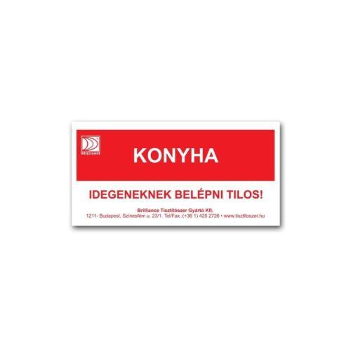 Brilliance Matrica Konyha