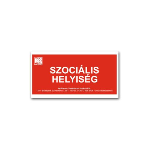 Brilliance Matrica Szociális helyiség