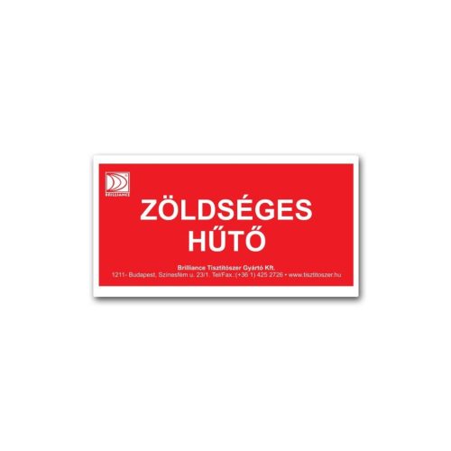 Brilliance Matrica Zöldség Hűtő
