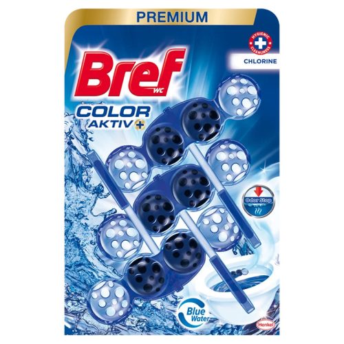 Bref Color Aktiv Chlorine Odorizant pentru WC 3 x 50 g