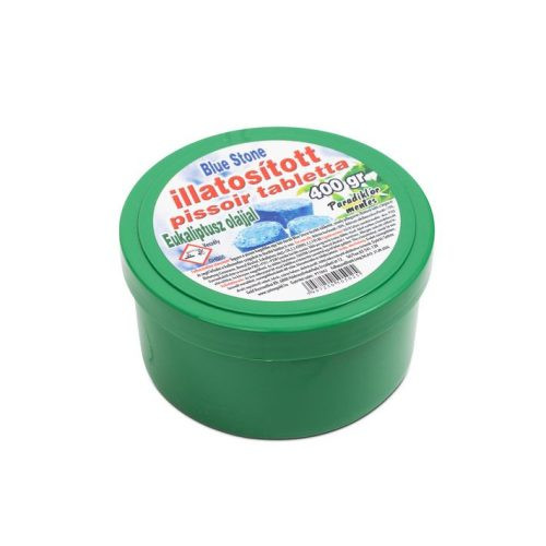 Illatosított pissoir tabletta eukaliptusz olajjal 400g
