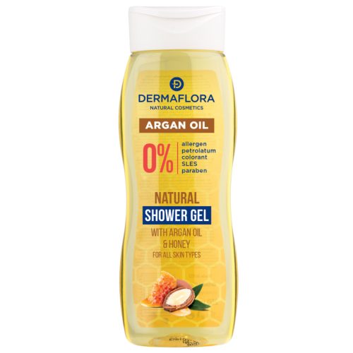 DERMAFLORA 0% GEL DE DUȘ 250 ML ULEI DE ARGAN