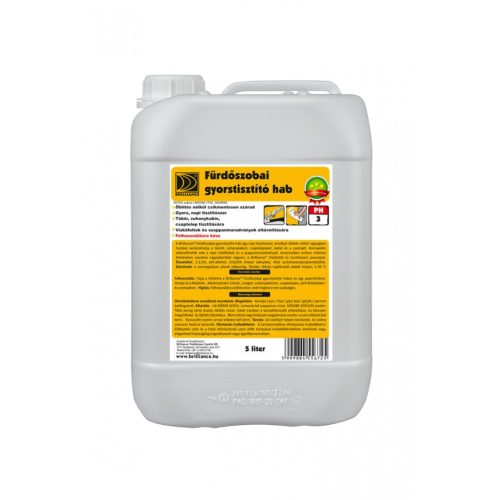 Brilliance ® Detergent rapid pentru baie, spumă 5 l