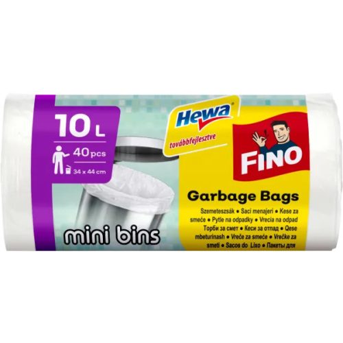 Pungi de gunoi Fino (Hewa) 10 l 40 buc