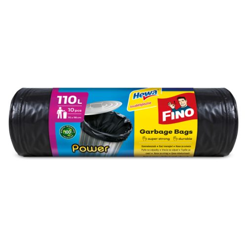 Pungi de gunoi Fino (Hewa) POWER 110 l 10 buc