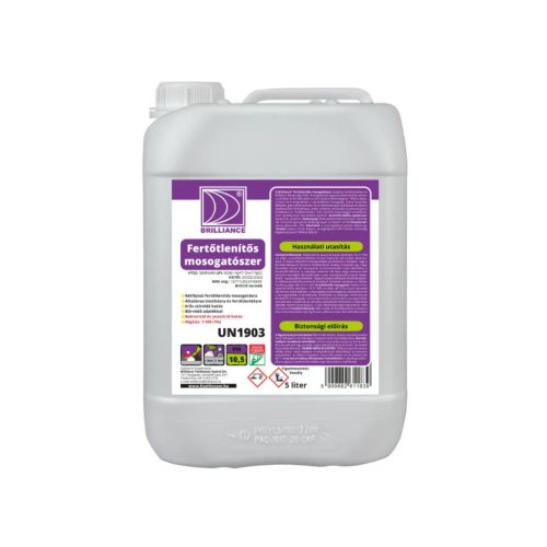 Brilliance Detergent de vase cu efect dezinfectant 5 litri