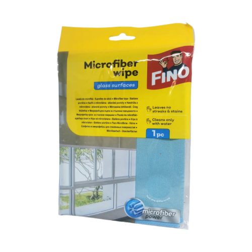 Laveta din microfibră FINO pentru  suprafețe din sticlă 1 buc.