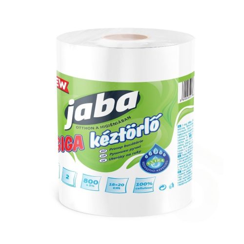 Kéztörlő Jaba 800lap GIGA 2réteg 18x20cm/lap 100%cell