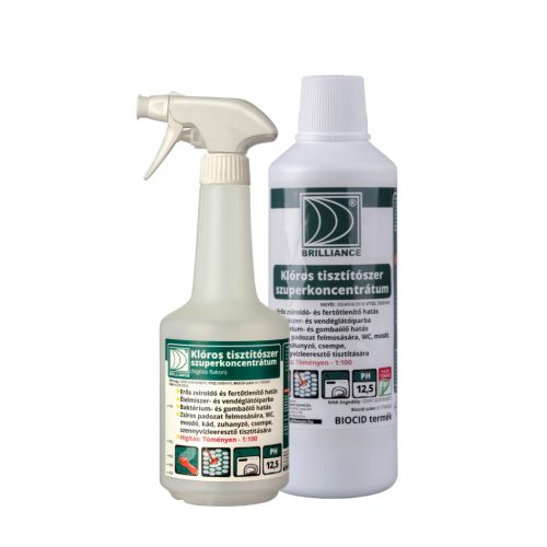 Brilliance® Detergent cloros superconcentrat 1 litru + sticlă de diluare