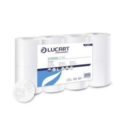   Lucart Strong 2.150, háztartási toalettpapír, 2r., cell., 150lap/tek. 8tek./csom., 8csom./zsugor