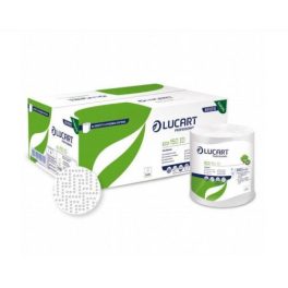   Lucart Eco 150 ID, tekercses kéztörlő, 2r., fehér, 150m/tek., 6tek./karton