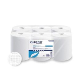   Lucart Matic Strong 120 A, tekercses kéztörlő, 2r., cell., 6tek./zsugor