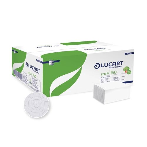 Prosoape de mână Lucart ECO V pliate 150
