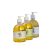 3x Brilliance Olívaszappan (extraszűz olívaolajból) 500 ml (illatmentes + jázmin kivonattal + borsmenta kivonattal)