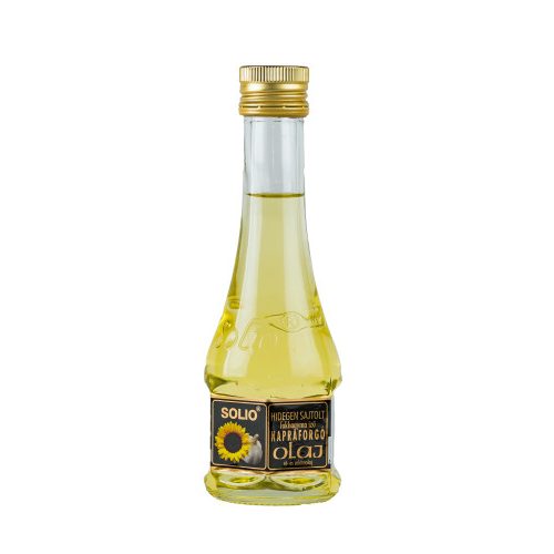 Solio Ulei de floarea-soarelui cu gust de usturoi pentru gătit și salate