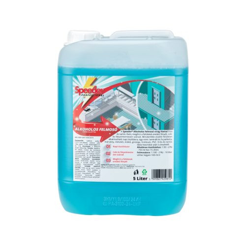 Speeder Mop cu alcool, parfum de flori, 5 litri
