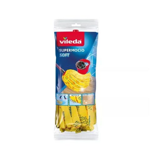 Vileda Soft gyorsfelmosó fej 30% mikroszállal (pattintós)