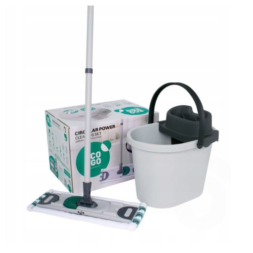 Felmosó szett lapos (vödör+mop 40cm+nyél) York