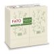 Lucart 82130100 EcoNatural Flora 33X33cm, 2 rétegű, 1/8 hajtású, 50lap/csomag, 27 csomag/karton