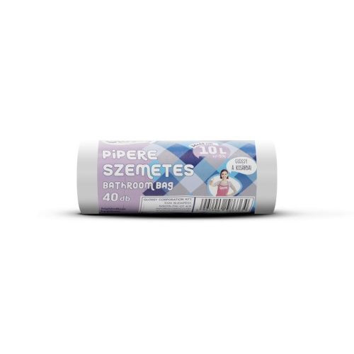 Szemeteszsák  - piperezsák 10 l-es